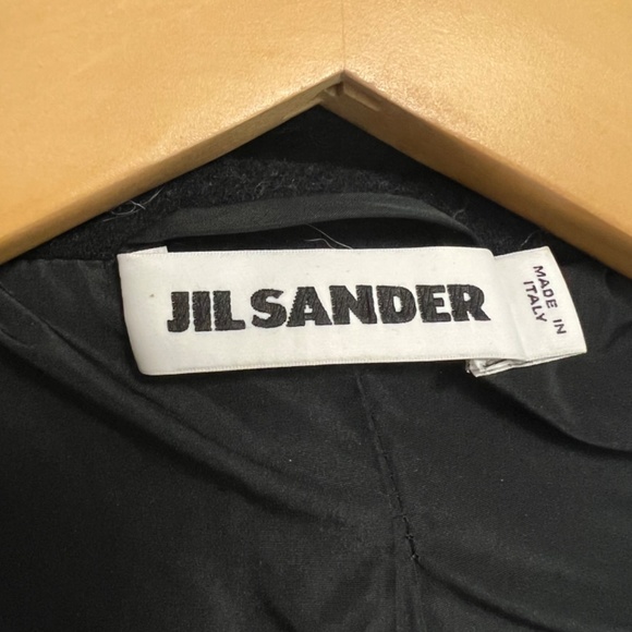 Jil sanders black wool coat - Picture 2 of 6